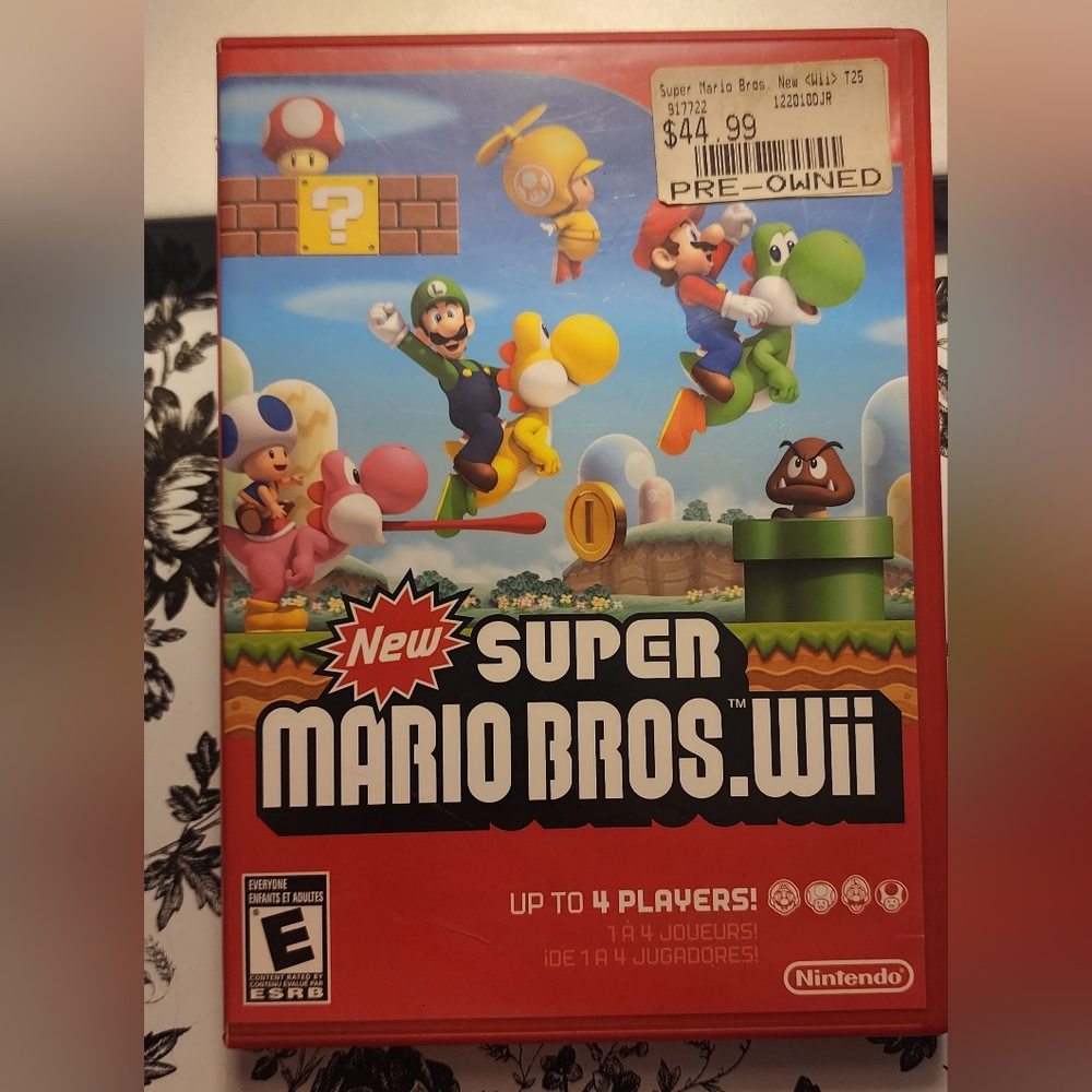 Wii Game Super Mario Brothers